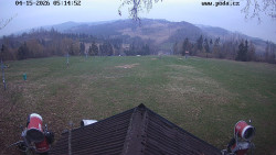 Sjezdovka, panorama východ