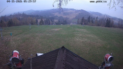 Sjezdovka, panorama východ