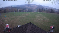 Sjezdovka, panorama východ