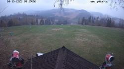 Sjezdovka, panorama východ