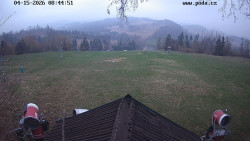 Sjezdovka, panorama východ