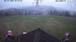 Sjezdovka, panorama východ