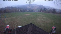 Sjezdovka, panorama východ