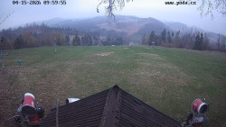 Sjezdovka, panorama východ