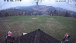 Sjezdovka, panorama východ