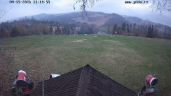 Sjezdovka, panorama východ