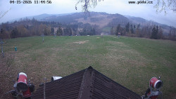 Sjezdovka, panorama východ