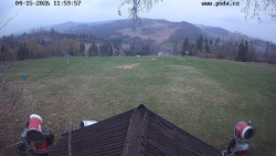 Sjezdovka, panorama východ