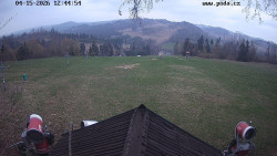 Sjezdovka, panorama východ