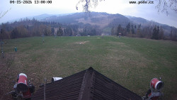 Sjezdovka, panorama východ