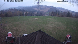 Sjezdovka, panorama východ