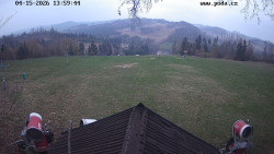 Sjezdovka, panorama východ