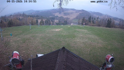 Sjezdovka, panorama východ