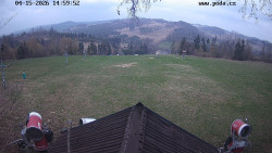 Sjezdovka, panorama východ