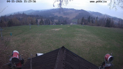 Sjezdovka, panorama východ