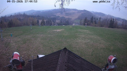 Sjezdovka, panorama východ