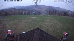 Sjezdovka, panorama východ