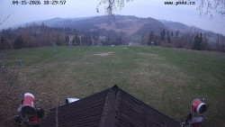 Sjezdovka, panorama východ