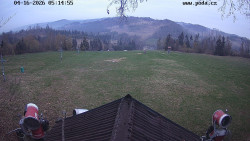 Sjezdovka, panorama východ