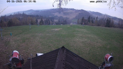 Sjezdovka, panorama východ