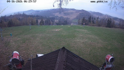 Sjezdovka, panorama východ