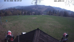 Sjezdovka, panorama východ