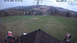 Sjezdovka, panorama východ