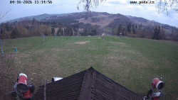 Sjezdovka, panorama východ