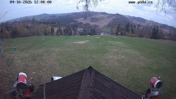 Sjezdovka, panorama východ