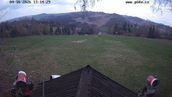 Sjezdovka, panorama východ