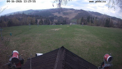 Sjezdovka, panorama východ