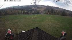 Sjezdovka, panorama východ