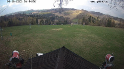 Sjezdovka, panorama východ