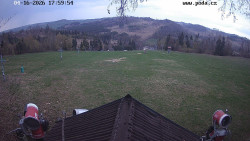 Sjezdovka, panorama východ