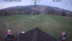 Sjezdovka, panorama východ