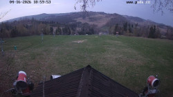 Sjezdovka, panorama východ