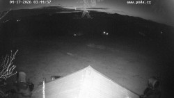 Sjezdovka, panorama východ