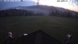 Sjezdovka, panorama východ