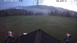 Sjezdovka, panorama východ