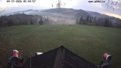 Sjezdovka, panorama východ