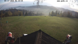 Sjezdovka, panorama východ