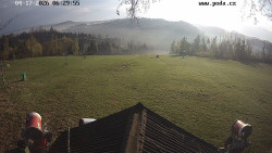 Sjezdovka, panorama východ