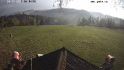 Sjezdovka, panorama východ