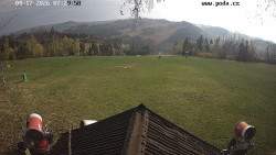 Sjezdovka, panorama východ