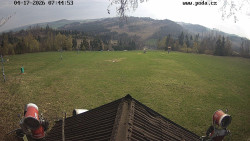 Sjezdovka, panorama východ