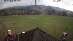 Sjezdovka, panorama východ