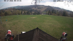 Sjezdovka, panorama východ