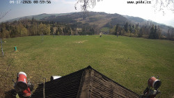 Sjezdovka, panorama východ