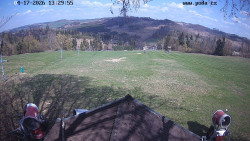 Sjezdovka, panorama východ