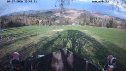 Sjezdovka, panorama východ